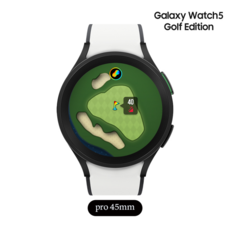 브랜드없음 삼성 갤럭시 워치5 PRO 티타늄 골프 에디션 GPS 골프거리측정기 (45mm), 선택완료, Pro_45mm