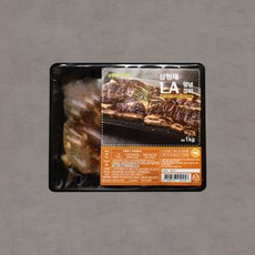 삼형제갈비 LA갈비 (기름제거) 초이스등급, 1kg, 4팩