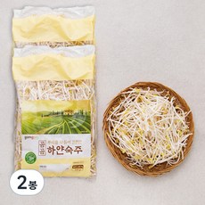 곰곰 뿌리를 다듬어 간편한 하얀숙주 500G, 2봉