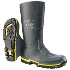 [정품] 관부가세포함 던롭 Dunlop 보호 신발 Acifort MetMAX 100% 방수 폴리블렌드 PVC 소재 편안하고 유연하며 가볍고 내구성이 뛰어난 MZ2LE02.10, 10